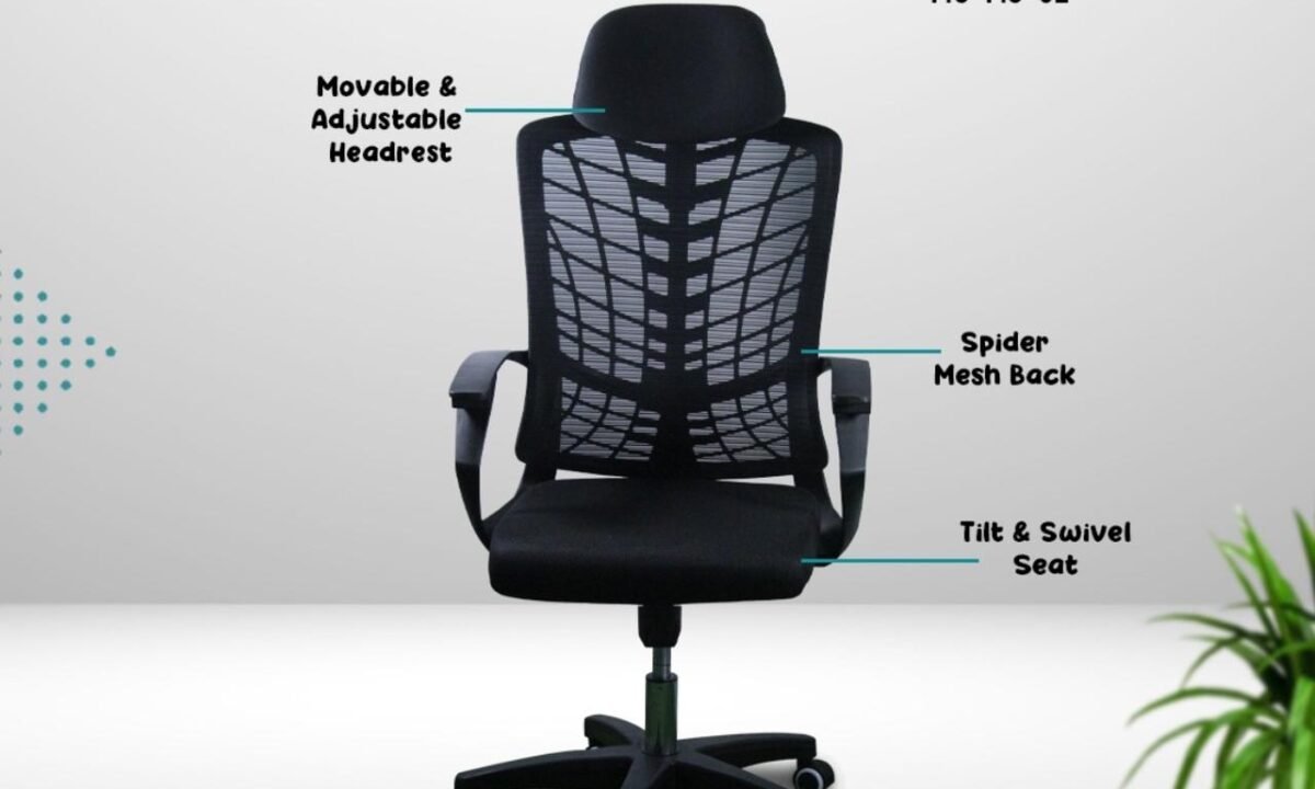 Noir Manager Office Chair