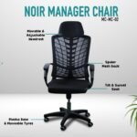Noir Manager Office Chair