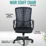 Noir Office Staff Chair